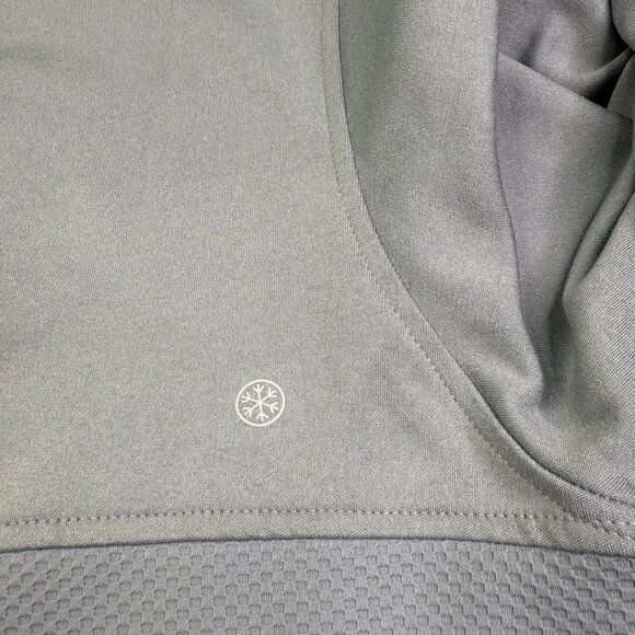 FootJoy Tempo Series Mens Blue Full Zip Mixed Texture Chill-Out Hoodie Size L - Picture 8 of 16